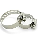 (SCGEHA) ステンレス ホースバンド 耐熱 ホースクランプ 21ｍｍ～44ｍｍ　10個セット 20個セット (10)