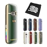 【キャップ付き!】 VOOPOO VMATE E2 ブープー ブイメート イー２ 3Xアップグレードカートリッジ/電子タバコスターター VAPE (Emerald Green)