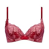 [トリンプ] 天使のブラ スリムライン614 ブラジャー M006(レッド) F70サイズ