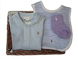 ラルフローレンの子供服　POLO　RALPHLAUREN　ベビー　出産お祝いセット（半袖）　男の子　７０ｃｍ　３ヶ月～６ヶ月用 [並行輸入品]