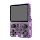 RGB20S 携帯型レトロゲーム機 本体内蔵ゲーム搭載 3.5インチIPSスクリーン搭載ポータブルゲームプレイヤーポータブルポケットビデオ コンソール、メモリカード付き (64G,D) [並行輸入品]