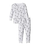 エイデンアンドアネイ aden + anais 男の子 パジャマ 寝巻き Zebra Noir Two-Piece Pajama Set (Infant/Toddler) 2T Toddler [並行
