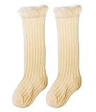 子供の黄色のための2ペアベビーニーハイストッキングチューブソックス