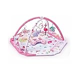 Sariny赤ちゃん プレイマット、ンセスベビープレイマット、アクティビティジム、 新生児 感覚刺激 プレイマット 早期教育 ベビーおもちゃ 折り畳み式 ベビー ジム プレイジム 新生児 0ヶ月～ 出産祝いプレゼントアクティビティプレイジム 室内遊具 知育玩具 出産祝い プレゼント (スタイルD)