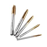 5ピースタッピングねじ山タップセットハンドタップm3 m4 m5 m6 m8ストレートハンドねじ山電動工具