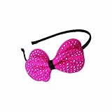 ビジュー&ビー モードなリボンのヘアバンド フリー ローズ BBT-HC06-RO