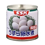 SSK 清水食品 うずら卵水煮 EO・SS2号缶 45g×6缶