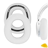 Geekria イヤーパッド QuickFit 互換性 パッド ロジクール Logicool G735 ヘッドホンに対応 パッド イヤー/イヤーカップ プロテインレザー (ブラック)