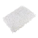 Kesoto 人工花　壁パネル　壁装飾　プラスチック　パネル　アジサイ　結婚式　装飾　ロマンチック　4色選べる - 白