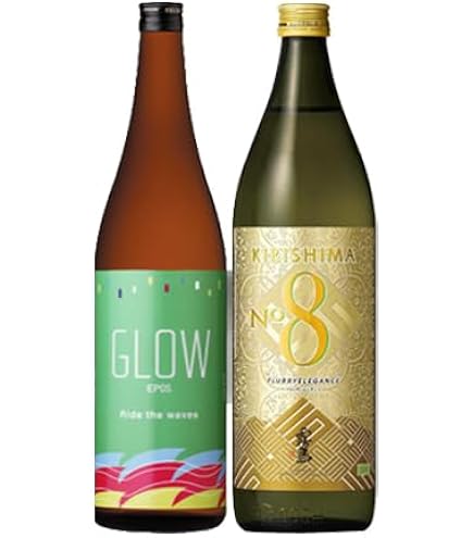 Amazon.co.jp: 香る芋焼酎セット GLOW EP05 25度 720ml・だいやめ 25度