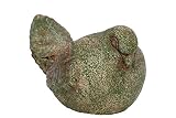 Urban Trends UTC11516 Cement Bird Statue, Green