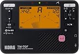 KORG(コルグ) チューナー メトロノーム TM-70F BK ブラック 吹奏楽 ブラスバンド オーケストラ