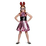 High Quality Blossom Deluxe Powerpuff Girls Cartoon Network Costume, Small/4-6X