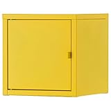 IKEA イケア LIXHULT キャビネット - メタル/イエロー 903.286.73,90328673