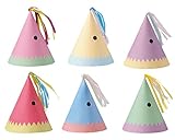 バヴィットパーティー ドリンクハット ツートン 6個入