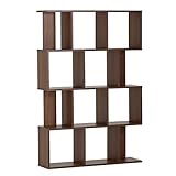 arne ディスプレイラック 木製 完成品 棚 4段 日本製 alto W-4 ブラウン