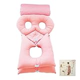 快眠枕(M)＋おっぱいクッション(L)＋マタニティ用クッション2枚組 きょうろまん 【ピンク 快眠お助け4点セット】
