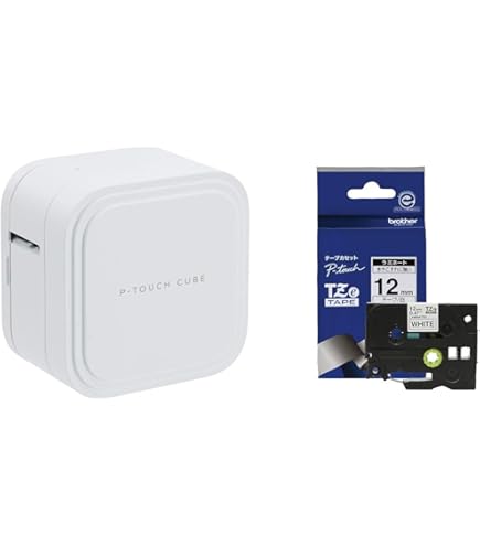 Amazon | 【セット買い】ブラザー ラベルライター ピータッチキューブ