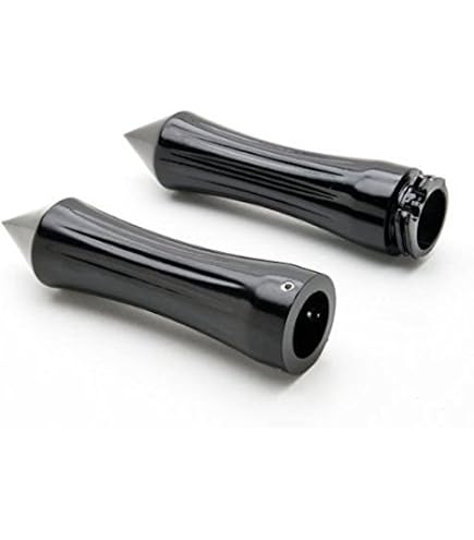 Amazon | バイクミラー 10mm 8mm 正ネジ 逆ネジ付き アルミ製 ブラック