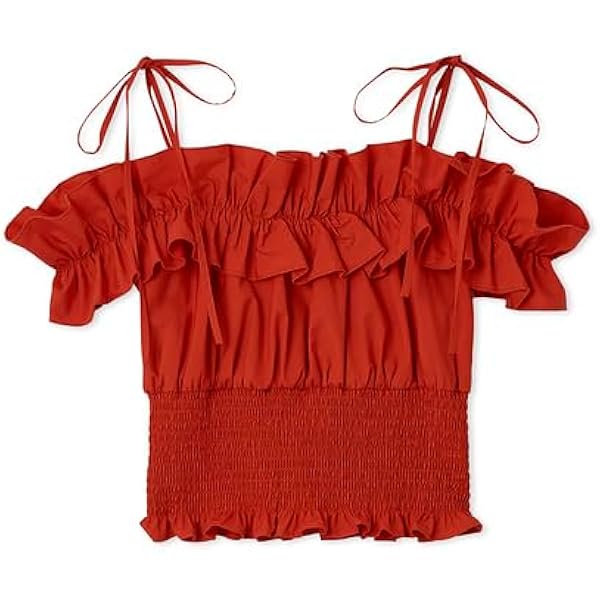 Amazon | [リリーブラウン] 2WAYデコルテフリルトップス LWFT252110