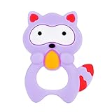 歯がためおもちゃ ハンドラトル なめかみ おしゃぶり ガラガラ ラトル ベビー 新生児 出産お祝い 赤ちゃん 初めてのオモチャ(パープル)