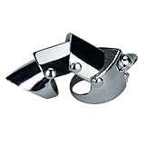 SODIALR ゴシックパンクロック55ミリメートルロングアーマーリングシルバー