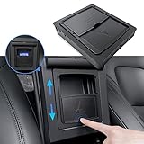 アームレスト隠し収納ボックス Tesla Model 3 ・Model Y 専用 収納ボックス