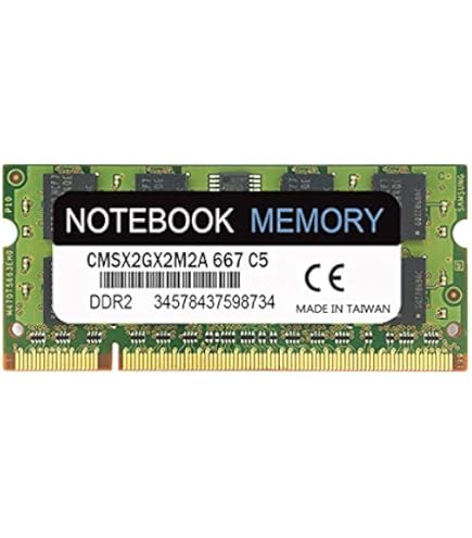 Amazon | 各社 PC2-5300S (DDR2-667) 2GB x 2枚組み 合計4GB SO-DIMM
