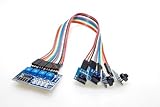 SMAKN? TCRT5000 4CH Infrared Line Track Follower Sensor Module for Smart Car [並行輸入品]