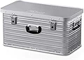 FIELDOOR アルミ コンテナボックス 【Mサイズ】 取っ手付 キャンプ ギア 工具 収納 スタッキング 軽量 強度 アウトドア 屋外