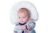 新生児ヘッドシェーピング枕that prevents Plagiocephaly、竹枕カバーwithメモリーフォーム幼児枕。Keeps Baby Cool