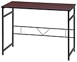 storkデスク100幅 【ブラウン/スチール/約幅100×奥行50×高さ72cm】