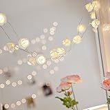 Egomall LEDストリングライト　ローズ　フラワー　イルミネーション　2m　20灯　結婚式・パーティー・クリスマス装飾　ガーデンの飾り　ジュエリーライト　フェアリーライト　YUN-XI (ウォー