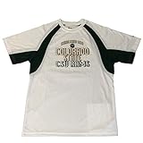 Colorado State Rams BadgerスポーツYouthホワイトSSクルーperfomace Tシャツ( M )