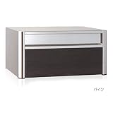 ポスト 郵便受け 埋め込み郵便ポスト レッタ P701 パイン 前入れ後出し ラッチ錠 スタンド対応可能