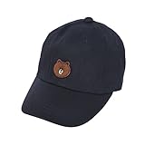 LINE FRIENDS キャップ 子供用 LF43 ブラウン