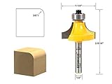 Yonico 丸面ビット 半径9.5mm（3/8インチ） 軸部6.35mm（1/4インチ） 13164q