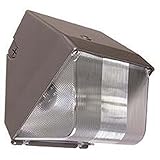 Sunset Lighting F7303-66 Outdoor Wall Sconce with Clear UV Polycarbonate Lens Shades, Bronze Finish 