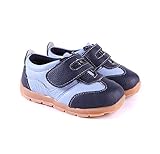 SSJH ベビーシューズ 子供シューズ キッズ靴 スポーツシューズ 男の子 本革 マジックテープ 耐磨 軽量 滑り止め 可愛 おしゃれ カジュアル 夏 通園 通学 お出かけ レッド ブラック ブルー