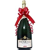 Amazon Co Jp 超特大ダブルマグナムヘンケル 白 ３ｌシャンパン ボトルにリボン付 ドイツ 翌日出荷可能品 特約店浜田屋より発送品 食品 飲料 お酒