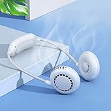 首掛け扇風機 首かけ 携帯扇風機 扇風機 羽なしusb充電式 ポータブル扇風機 ネッククーラー ネックファン ハンズフリー 卓上 首掛け 軽