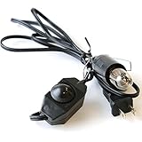 塩のセットランプディマースイッチコード、Includeバルブ、by JIC Gem 1 Set SALTLAMPCORD