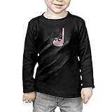 音符　音楽　イラスト 子供服 春秋 長袖 Tシャツ トレーナー 丸い襟 キッズ 男の子 女の子 ベビー おしゃれ カジュアル ファッション 可愛い