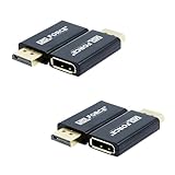 日本の中小企業 MSL FORCE DP (オス-メス) 延長アダプタ uc10 ディスプレイポート 耐久性 4k 拡張モード ミラーモード 延長ケーブル uc10 (2個セット)