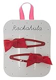 Rockahula Kidsロッカフラキッズ/H312Rミニリボンクリップ/レッド