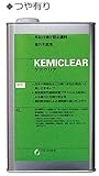 木材日焼け防止塗料(屋外木部用)　ケミクリア(油性)　4L　艶有り 0944849