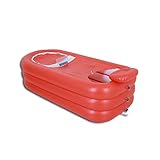 KTYX サーモスタット大型ダブルバス大人用家庭用プラスチックバスバレル折り畳みバス人工物 浴槽