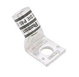 Panduit LCAX750-12H-3 Flex Conductor Lug, One Hole, Standard Barrel With Window, 45 Degree Angle, 77