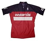 NBAワシントンウィザードメンズShort Sleeve Away Cycling Jersey L