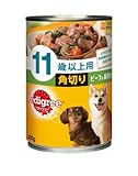 ペディグリー シニア犬 11歳以上用 角切り ビーフ&緑黄色野菜 400g×24缶入り [ドッ...
